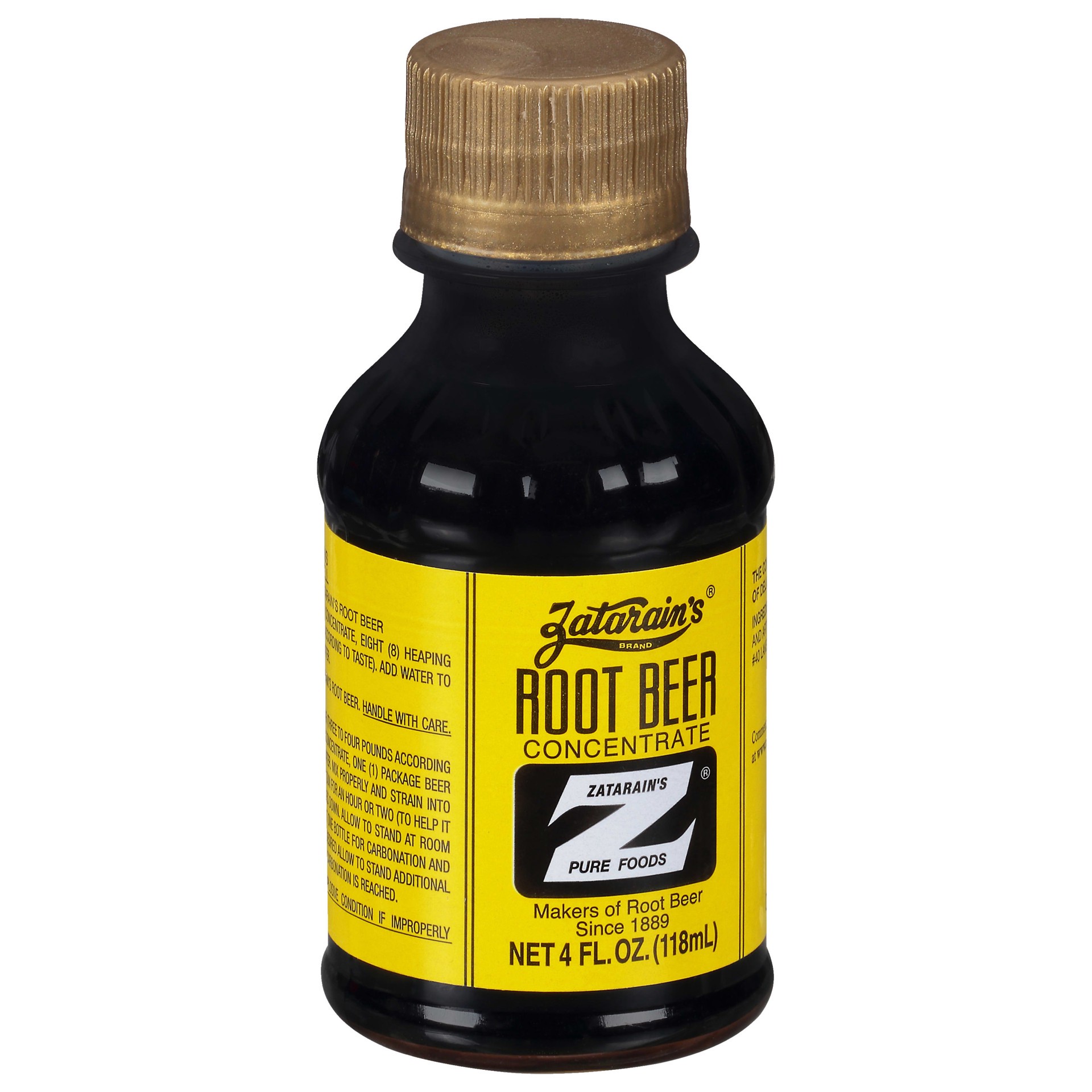 slide 2 of 5, Zatarain's Root Beer Concentrate, 4 fl oz