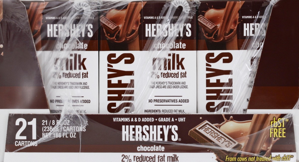 slide 3 of 13, Hershey's Chocolate Milk 21 ea, 21 ct