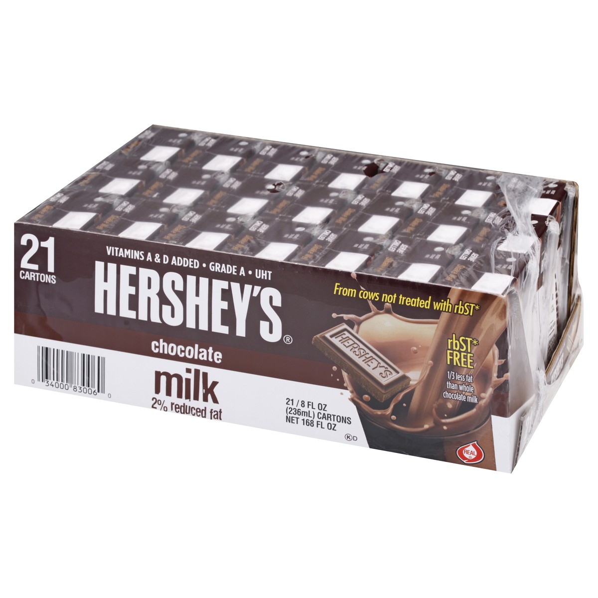 slide 6 of 13, Hershey's Chocolate Milk 21 ea, 21 ct