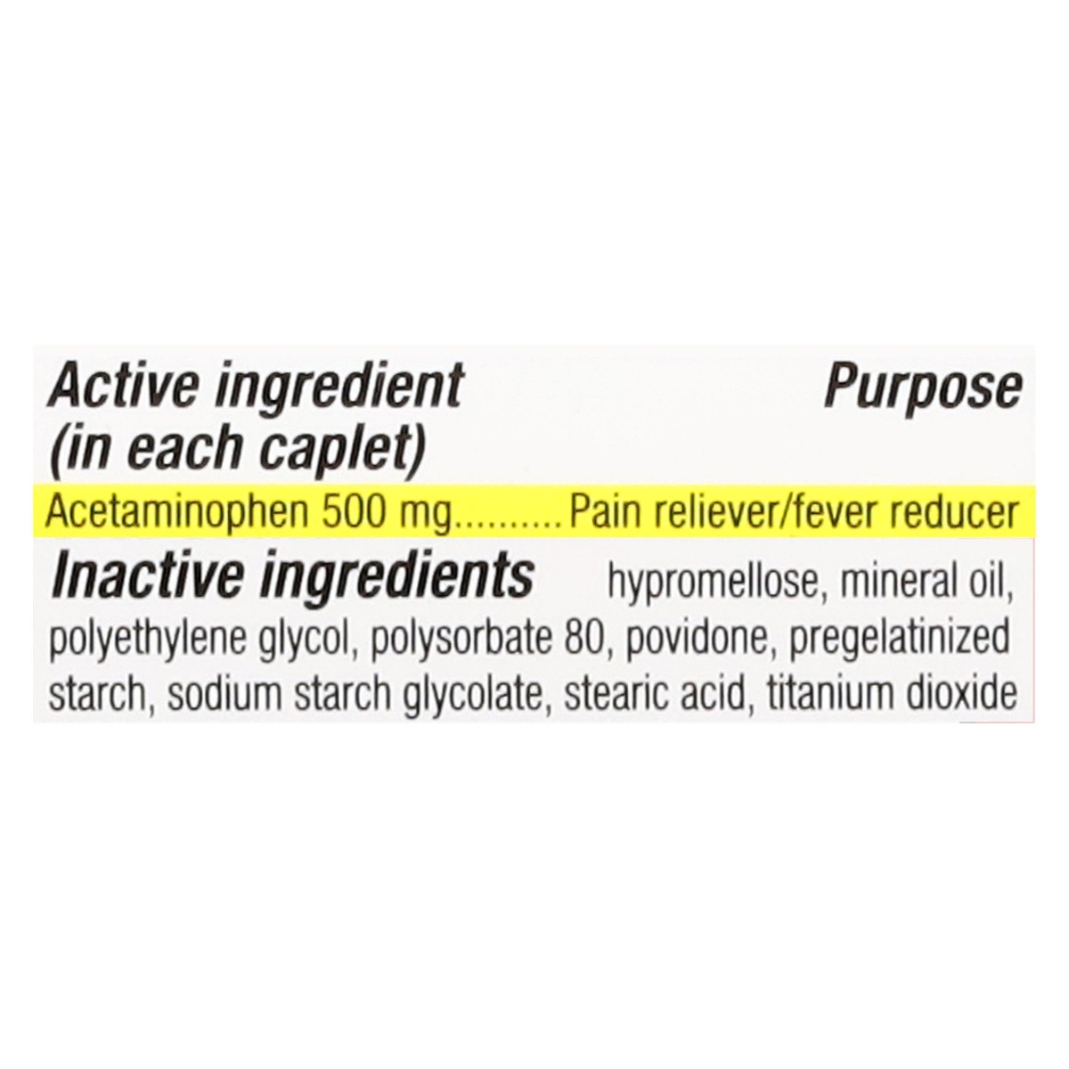 slide 15 of 16, First Street Fs Pain Rel Ex Str Cplt Comp Tylenol, 100 ct