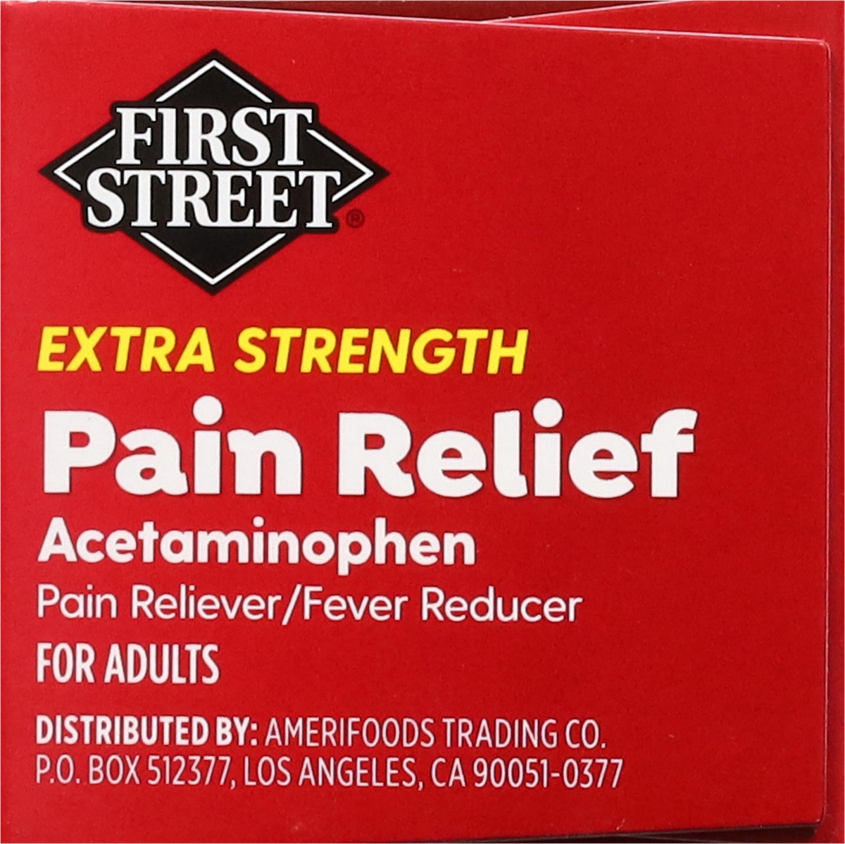 slide 13 of 16, First Street Fs Pain Rel Ex Str Cplt Comp Tylenol, 100 ct