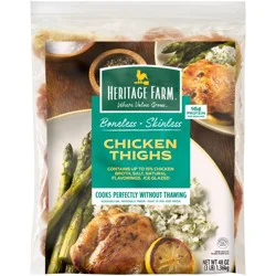 Heritage Farm Boneless Skinless Chicken Thighs