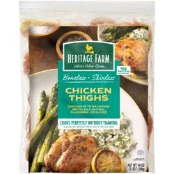 Heritage Farm Boneless Skinless Chicken Thighs