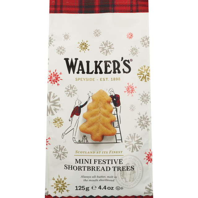 slide 1 of 1, Walkers Mini Festive Trees, 1 ct