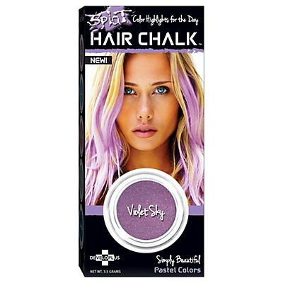 slide 1 of 1, Splat Hair Chalk Violet Sky, 1 ct