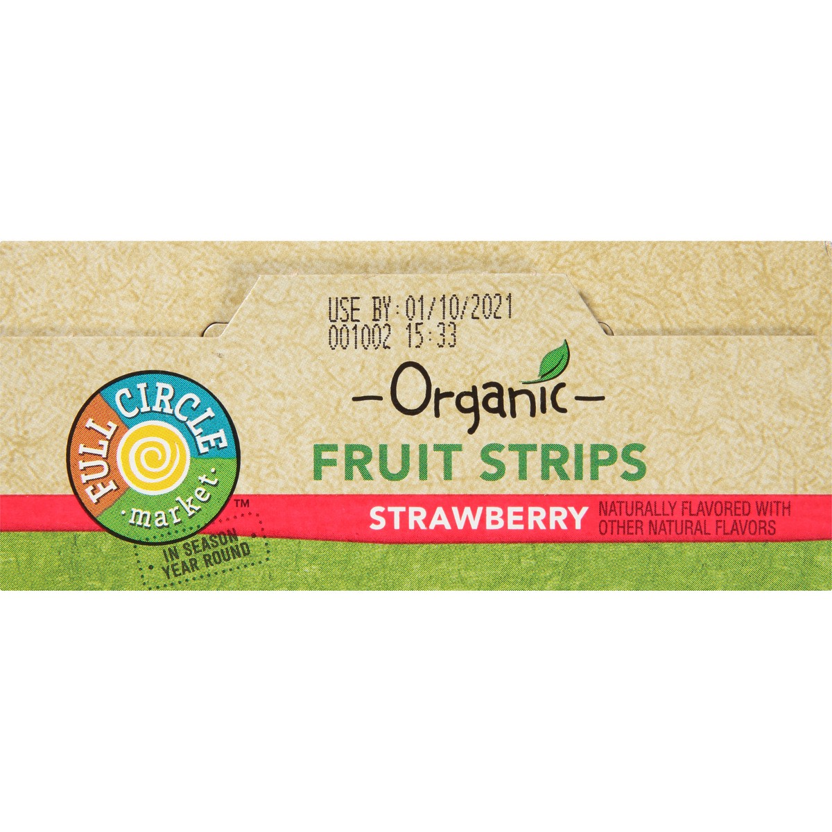 slide 14 of 15, Full Circle Market Strawberry Fruit Strips, 4 oz