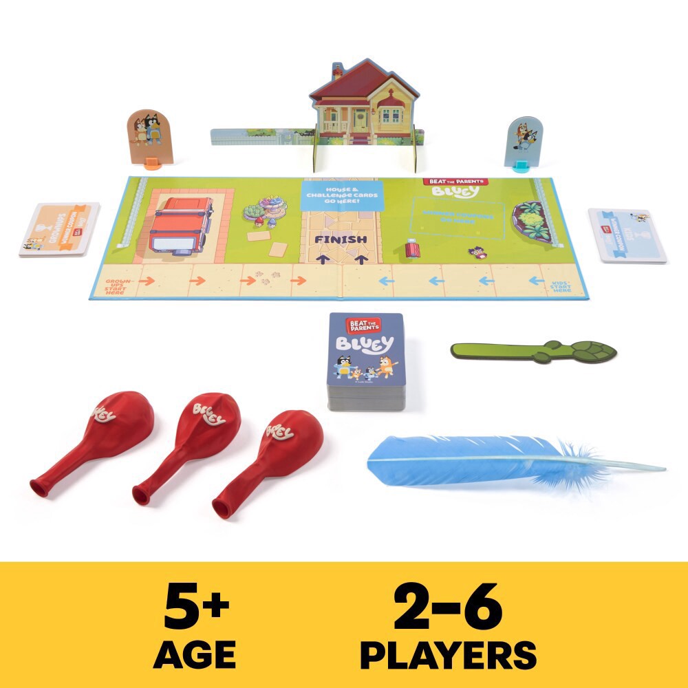 slide 4 of 5, Spin Master Games Bluey Beat the Parents, 1 ct
