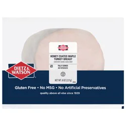 Dietz & Watson Honey Coated Maple Turkey Breast 8 oz