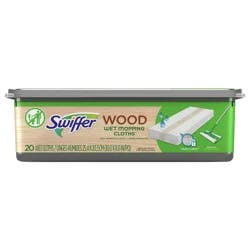 Swiffer Heavy Duty Mop Wet Multi-Surface Cloth Refills for Floor Mopping and Cleaning, Hardwood Floor Cleaner, 20 count