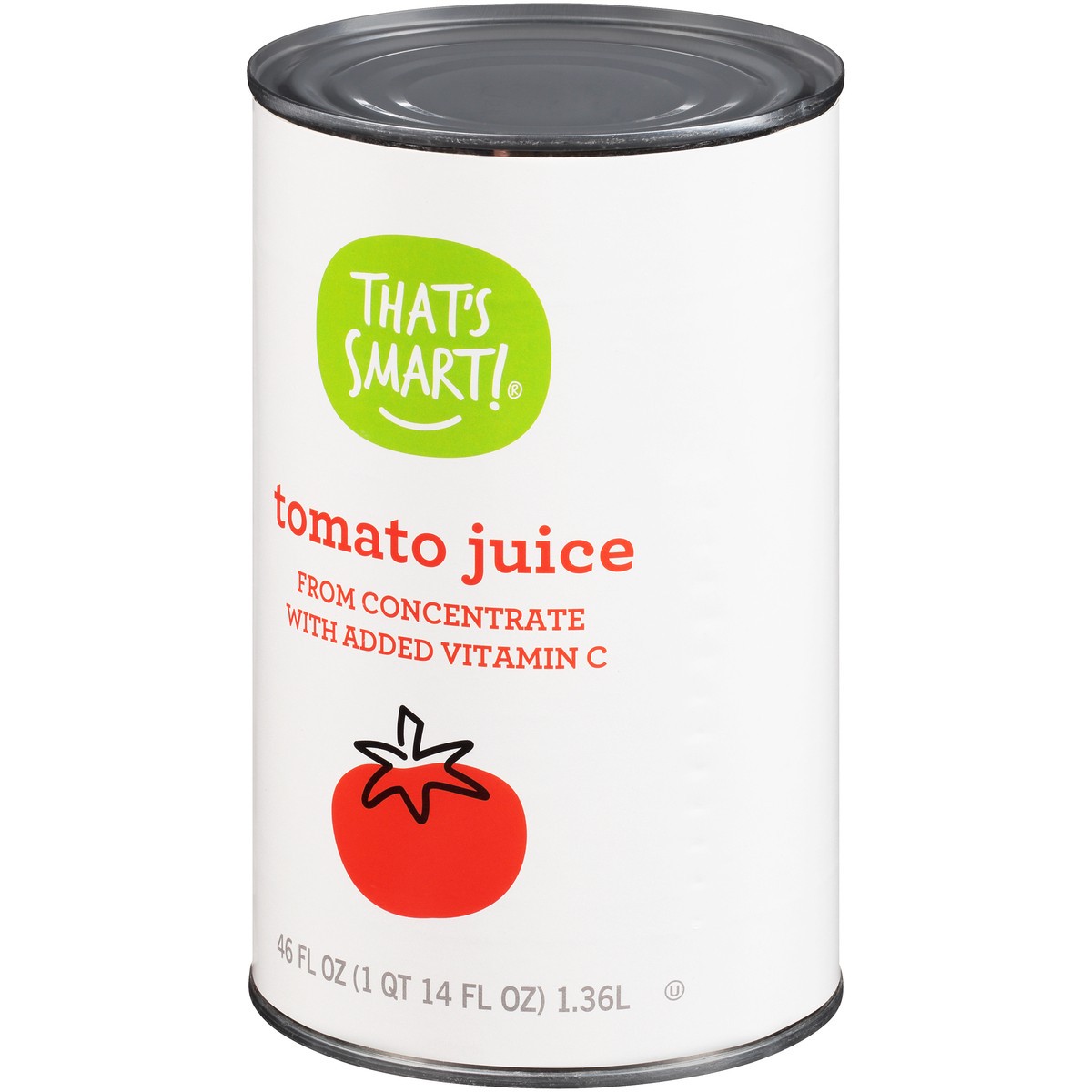 slide 6 of 15, That's Smart! Tomato Juice from Concentrate 46 fl oz, 46 oz