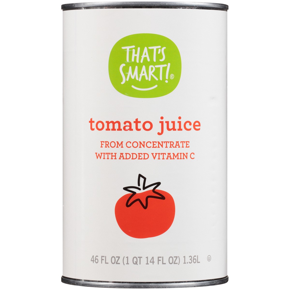 slide 2 of 15, That's Smart! Tomato Juice from Concentrate 46 fl oz, 46 oz
