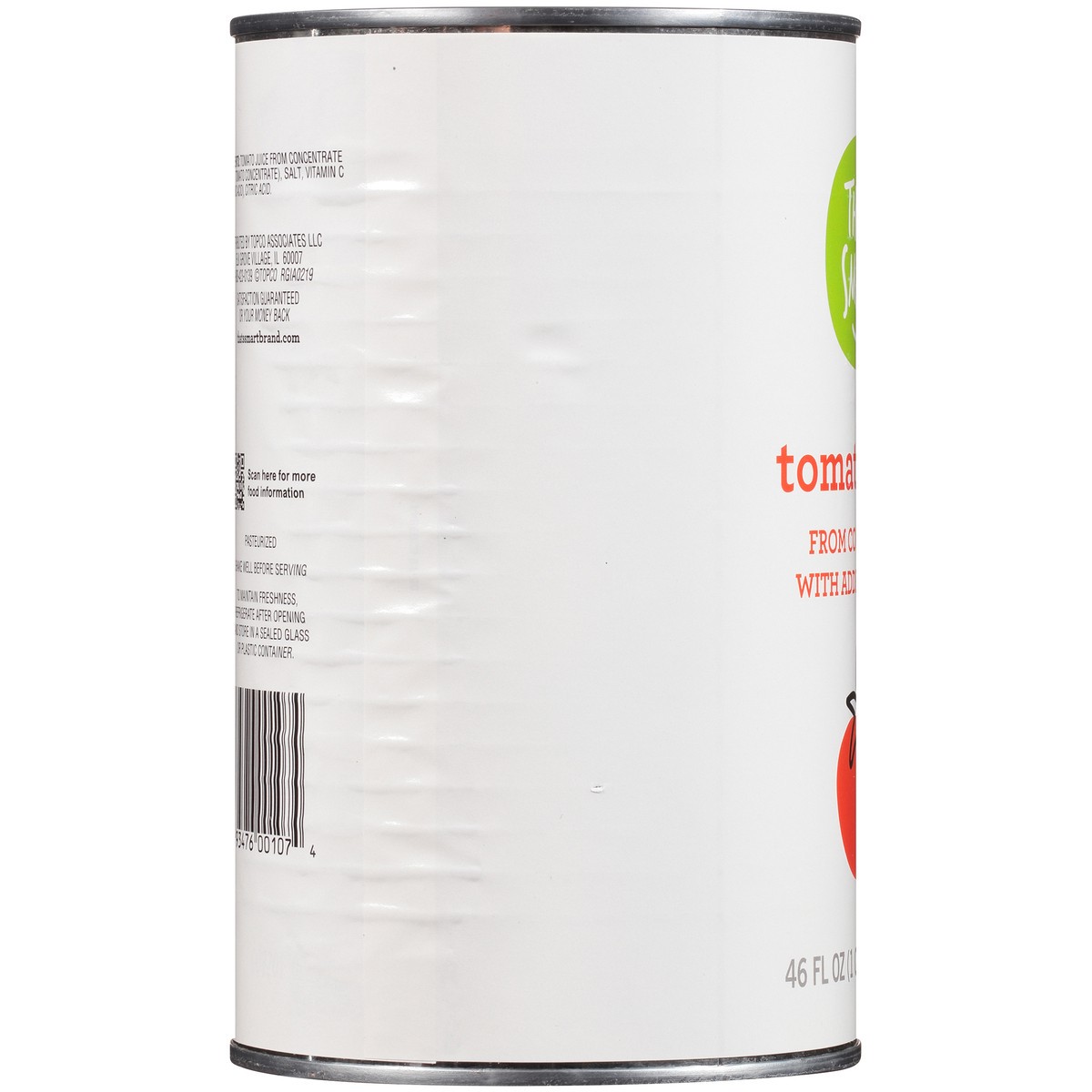 slide 5 of 15, That's Smart! Tomato Juice from Concentrate 46 fl oz, 46 oz