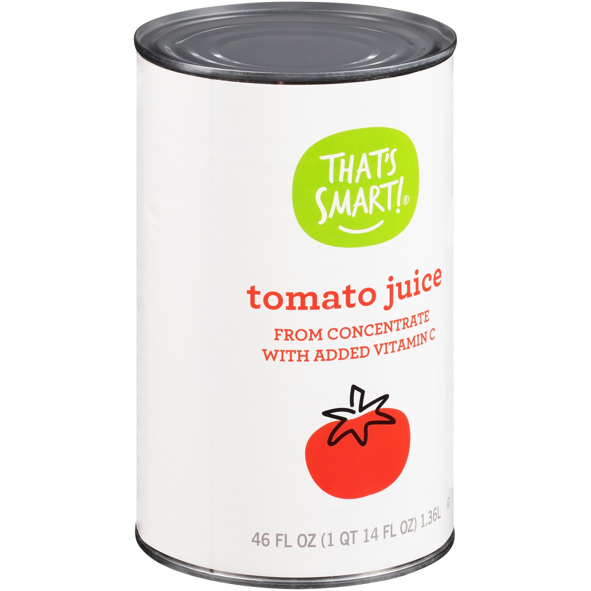 slide 14 of 15, That's Smart! Tomato Juice from Concentrate 46 fl oz, 46 oz