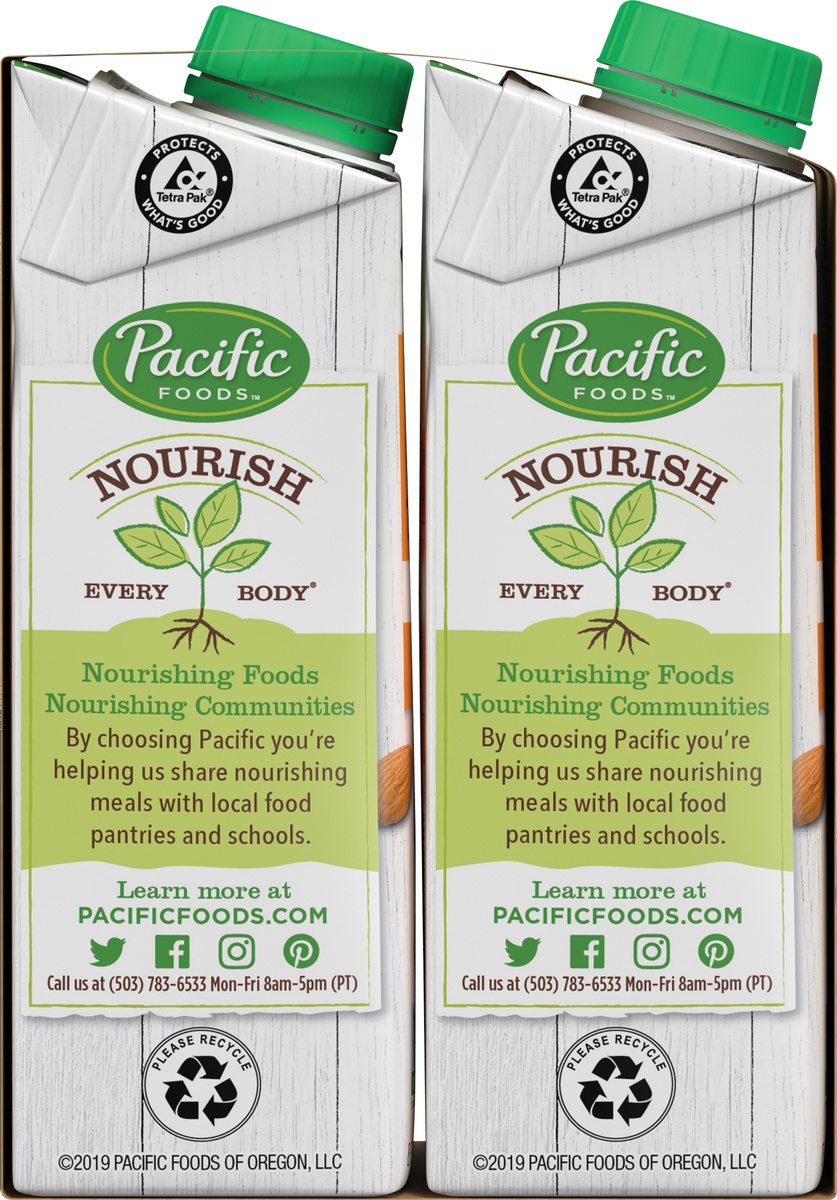 slide 7 of 10, Pacific Foods Beverage Almond Organic 4pk, 8 fl oz