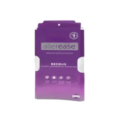 AllerEase Bedbug Allergy and Waterproof Zippered Pillow Protector