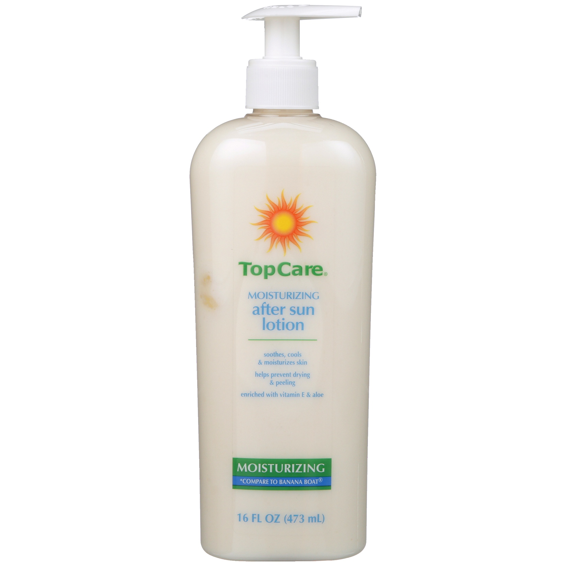 slide 1 of 6, TopCare Moisturizing After Sun Lotion, 16 oz