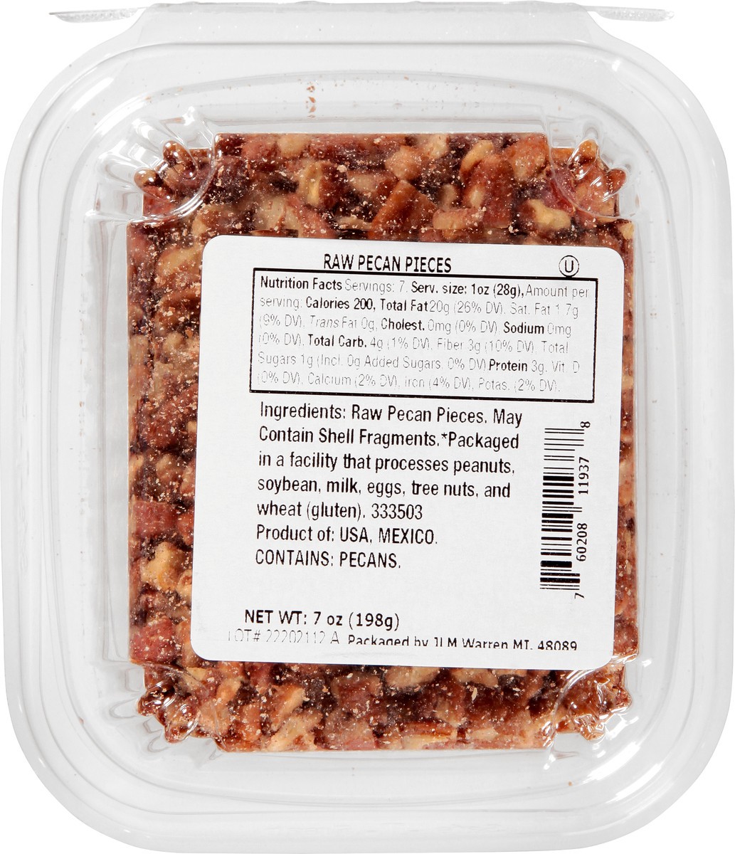 slide 5 of 9, JLM Manufacturing Raw Pecan 7 oz, 7 oz