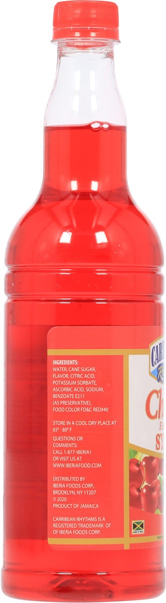 slide 8 of 13, Caribbean Rhythms Cherry Flavored Syrup 25.4 fl oz, 25.40 fl oz