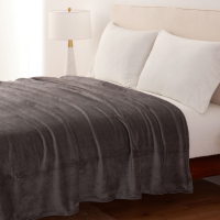 slide 3 of 13, Berkshire Perfect Touch Blanket K Grey Lake, 1 ct
