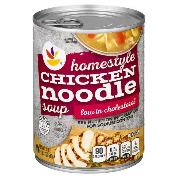 slide 1 of 1, Giant Homestyle Chicken Noodle Soup, 19 oz