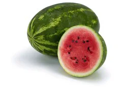Watermelon, Seeded, Sliced