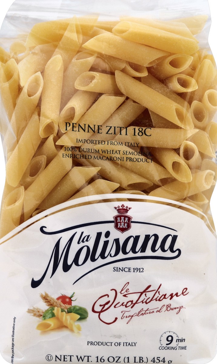 slide 1 of 1, La Molisana Penne Ziti Pastat, 16 oz