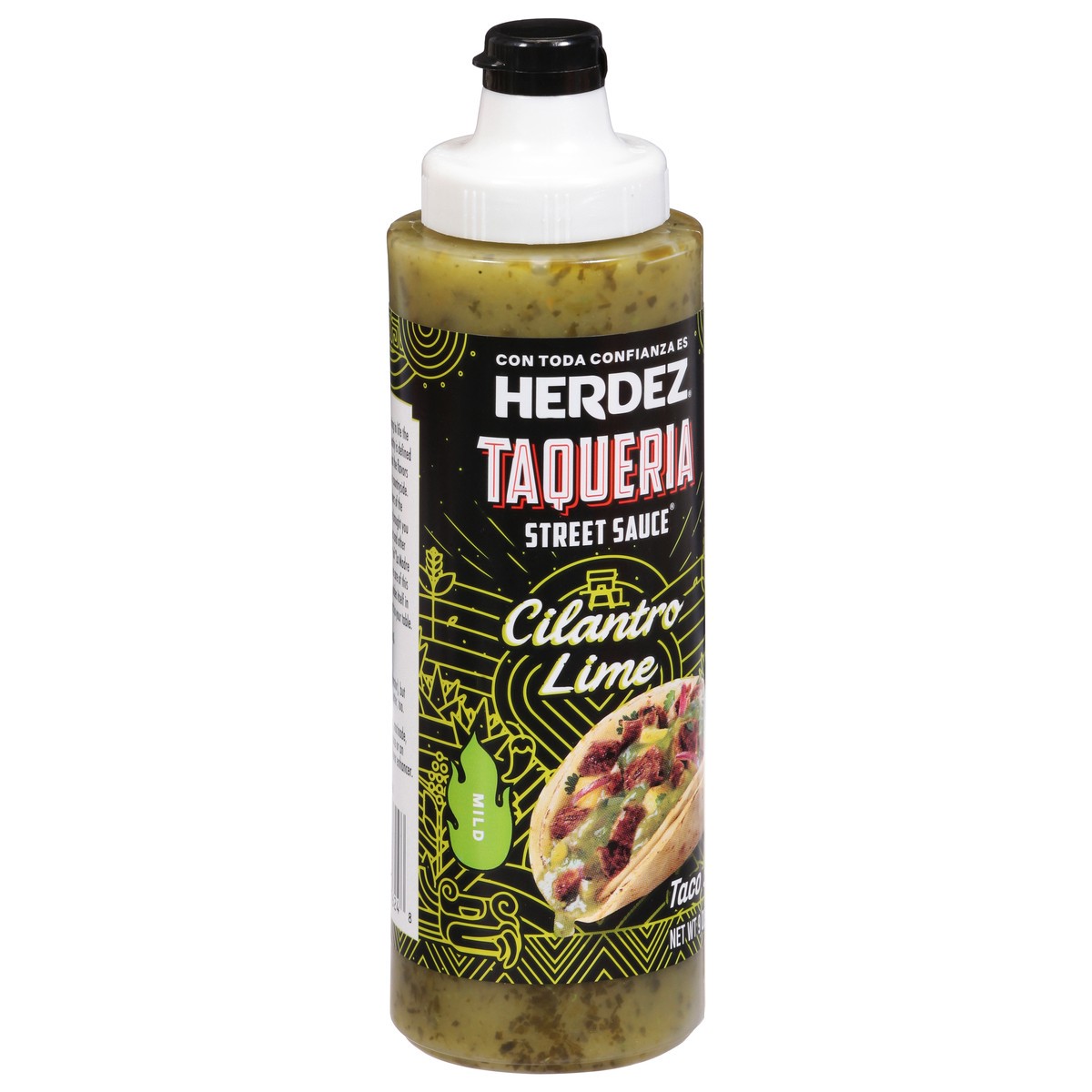 slide 3 of 9, Herdez Taqueria Street Sauce Cilantro Lime Taco Sauce 9 oz, 9 oz