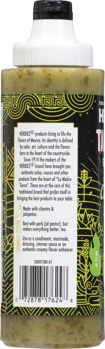 slide 6 of 9, Herdez Taqueria Street Sauce Cilantro Lime Taco Sauce 9 oz, 9 oz