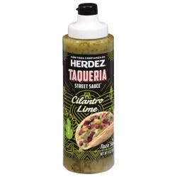 Herdez Taqueria Street Sauce Cilantro Lime Taco Sauce 9 oz