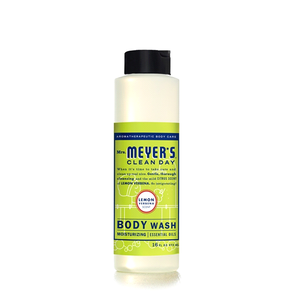 slide 1 of 2, Mrs. Meyer's Meyers Lemon Body Wash, 16 fl oz