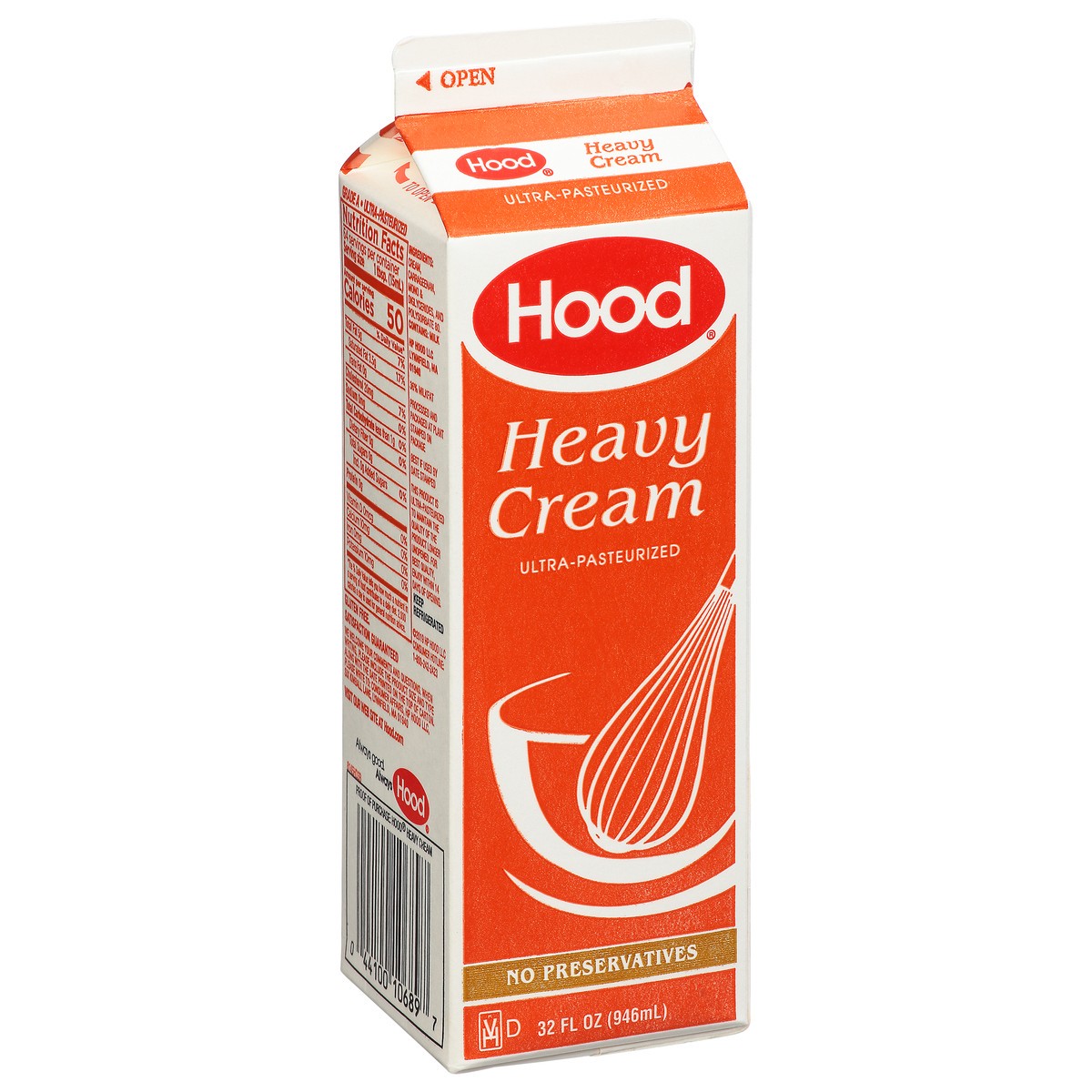 slide 5 of 10, Hood 36% Milk Fat Heavy Cream, 32 oz, 32 oz