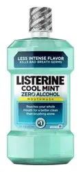 Listerine Mouthwash, Zero Alcohol, Cool Mint Flavor
