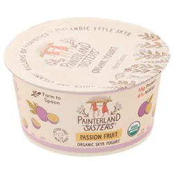 Painterland Sisters Organic Skyr Passion Fruit Yogurt 5.3 oz