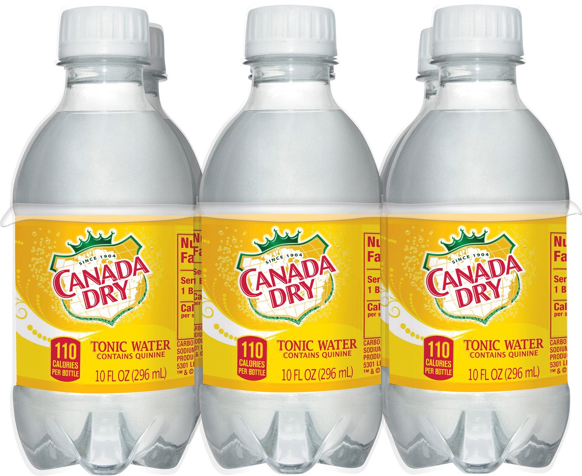 slide 4 of 7, Canada Dry Tonic Water, 6 ct; 10 oz
