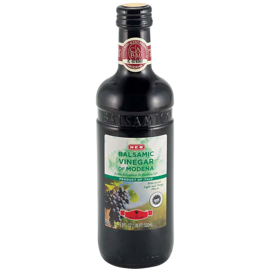slide 1 of 1, H-E-B Balsamic Vinegar of Modena, 16.9 oz