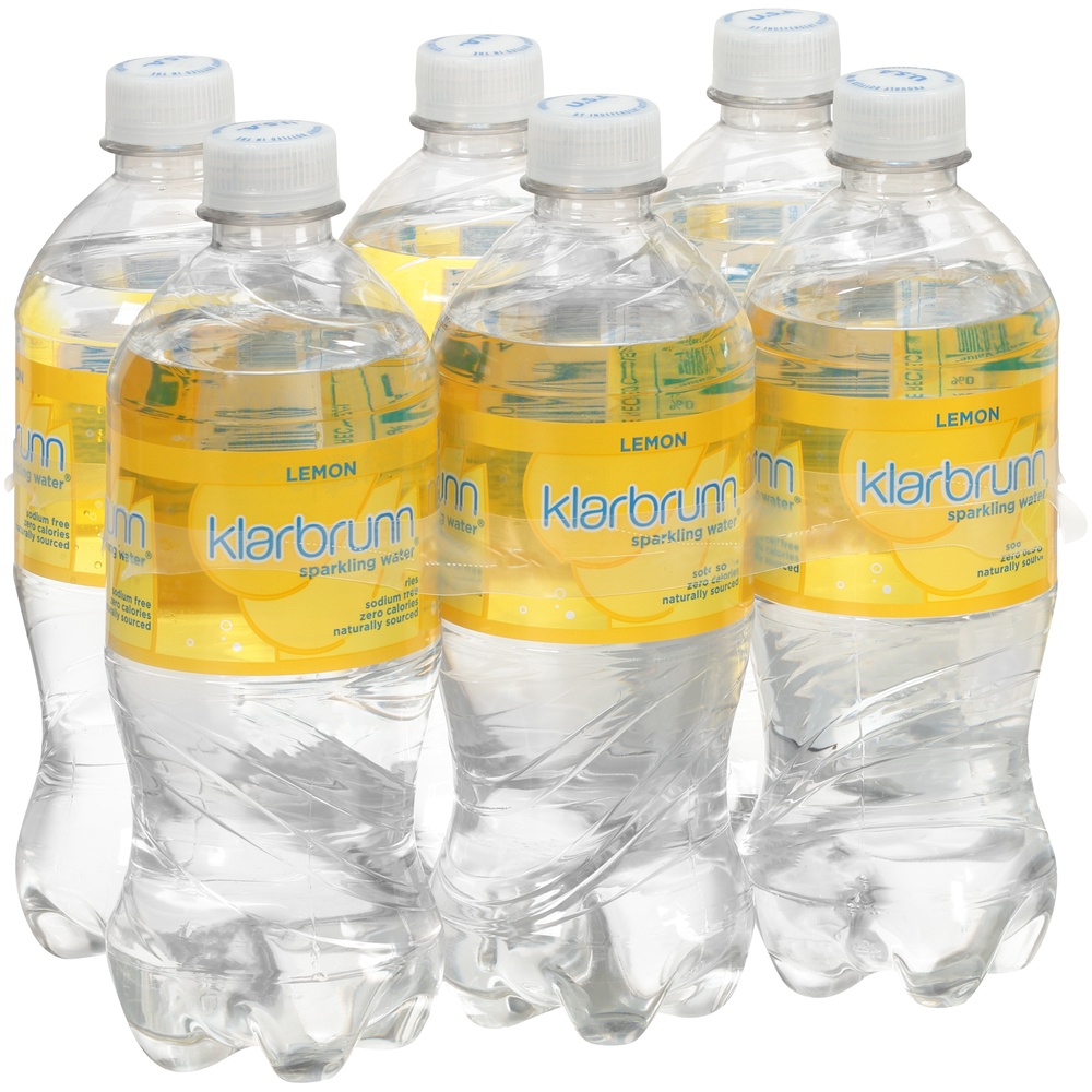 Klarbrunn Lemon Sparkling Water 6-20 Fl. Oz. Bottles 1 ct | Shipt