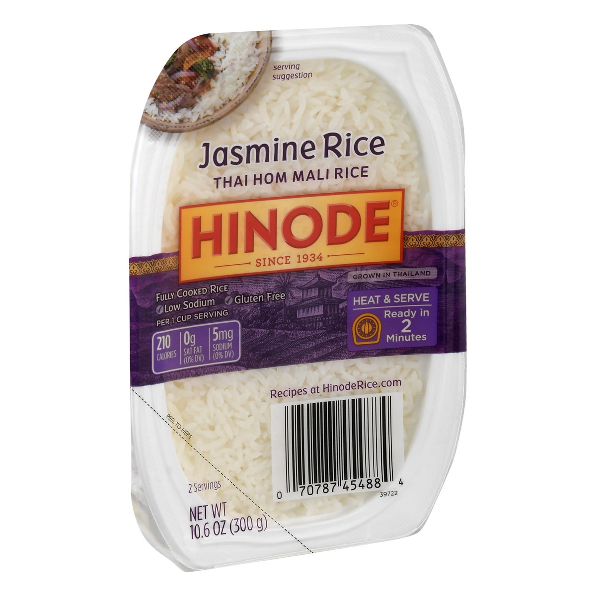 slide 2 of 10, Hinode Heat & Serve Jasmine Rice, 10.6 oz