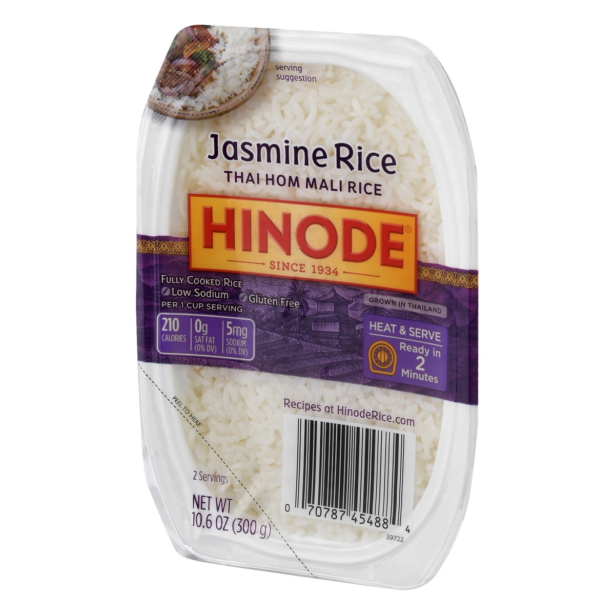 slide 3 of 10, Hinode Heat & Serve Jasmine Rice, 10.6 oz