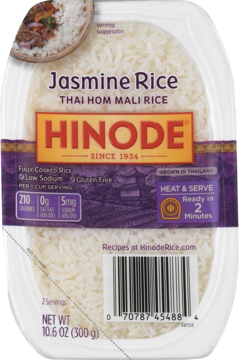 slide 9 of 10, Hinode Heat & Serve Jasmine Rice, 10.6 oz