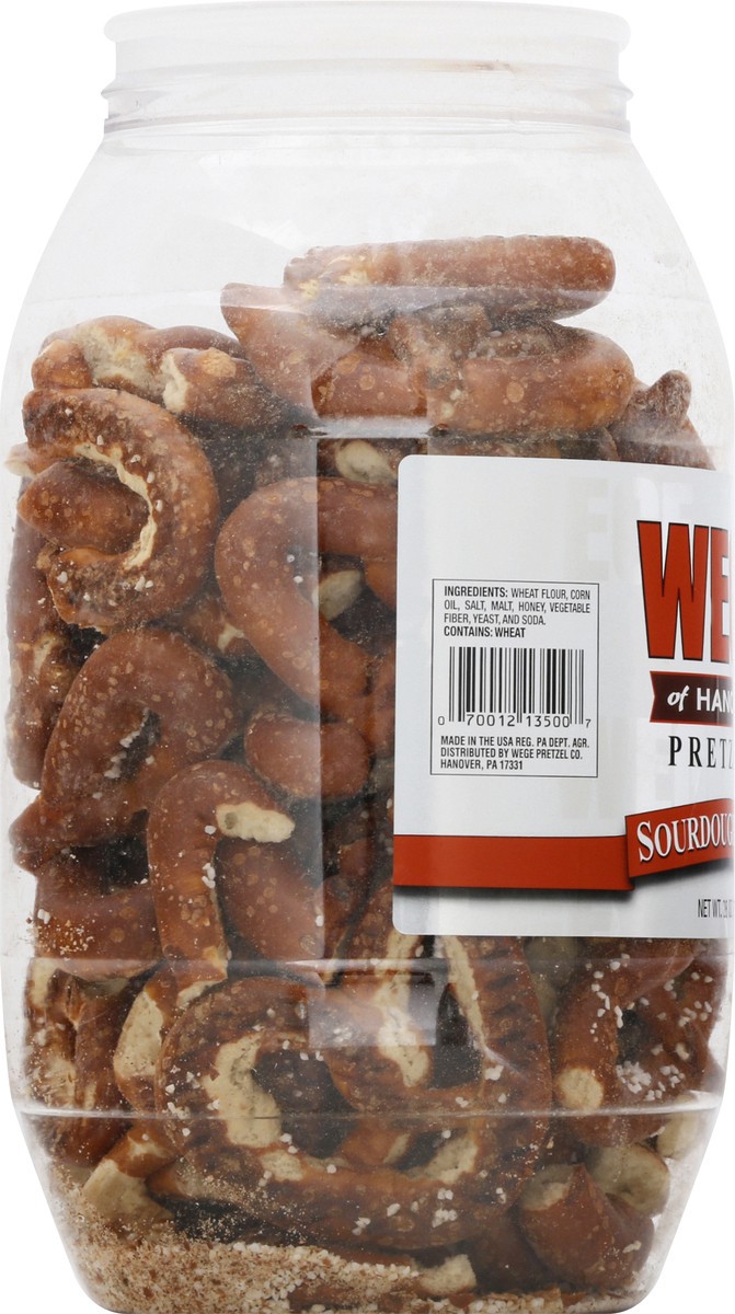 slide 8 of 9, Wege of Hanover Sourdough Hards Pretzels 28 oz, 28 oz