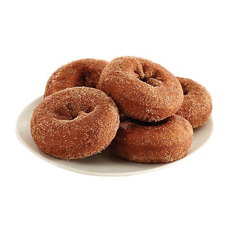 slide 1 of 1, Bakery Donut Cake Cinnamon Sugar 6 Count - Each, 6 ct