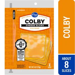 Kroger Colby Cheese Slices