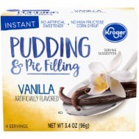 slide 1 of 3, Kroger Vanilla Pudding & Pie Filling, 3.4 oz