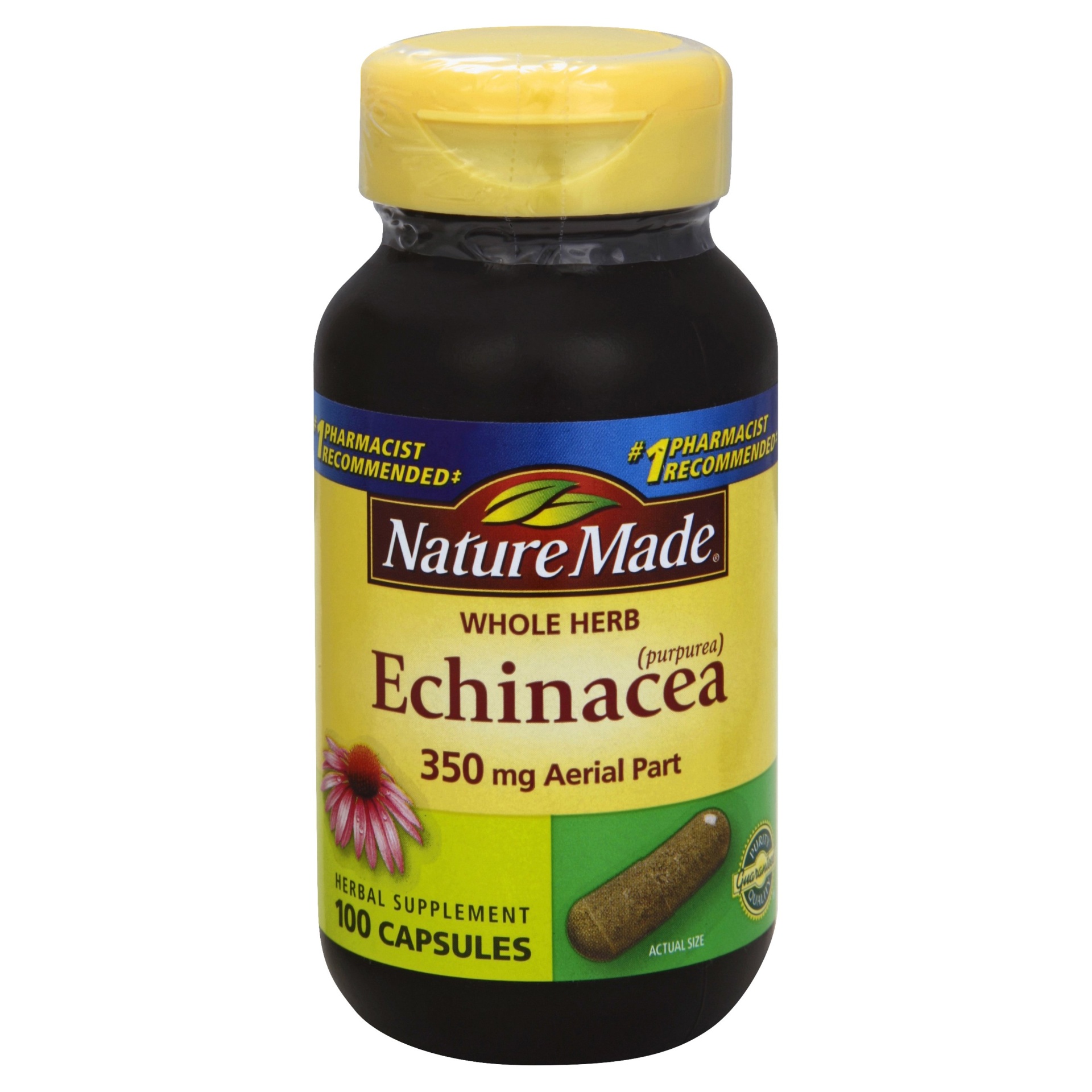 slide 1 of 1, Nature Made Echinacea Dietary Supplement Capsules, 100 ct