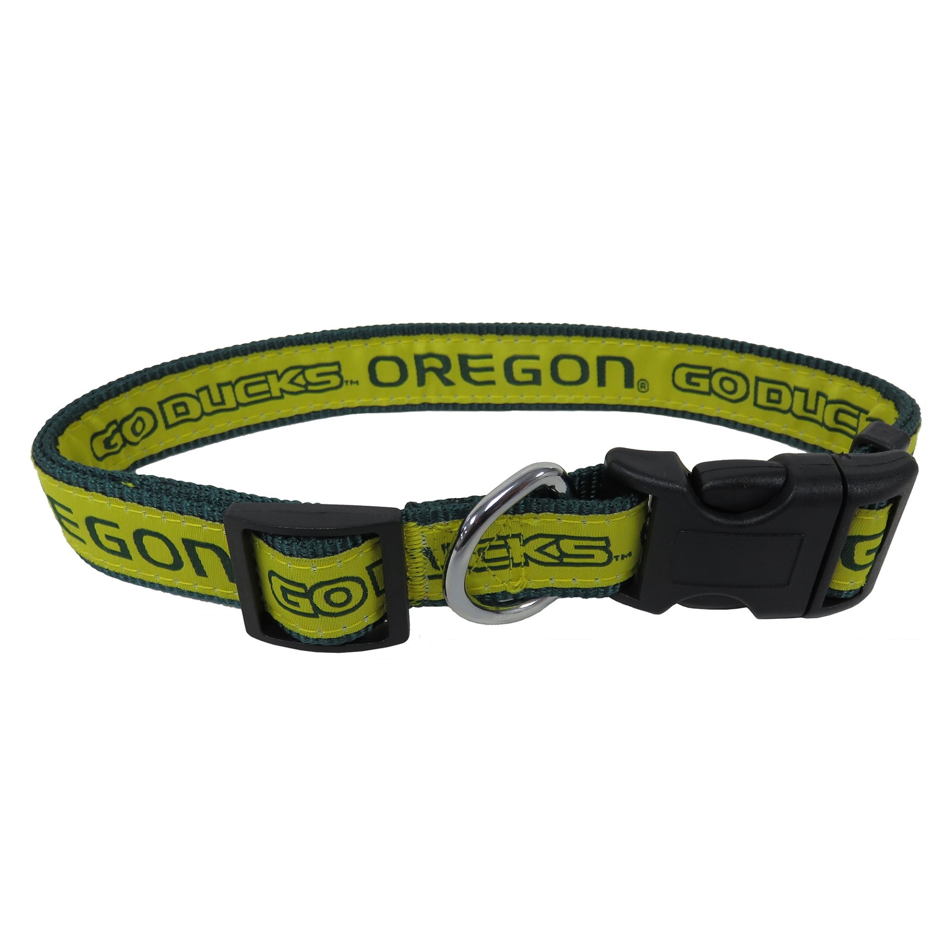 slide 1 of 1, Pets First Oregon Ducks Collar, LG