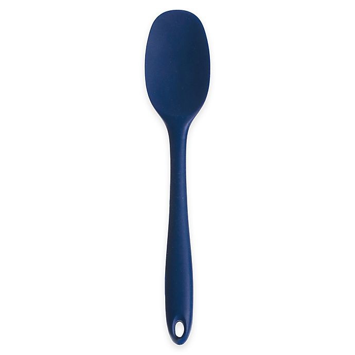 slide 1 of 1, RSVP Ela's Favorite Silicone Spoon/Spatula - Blue, 1 ct