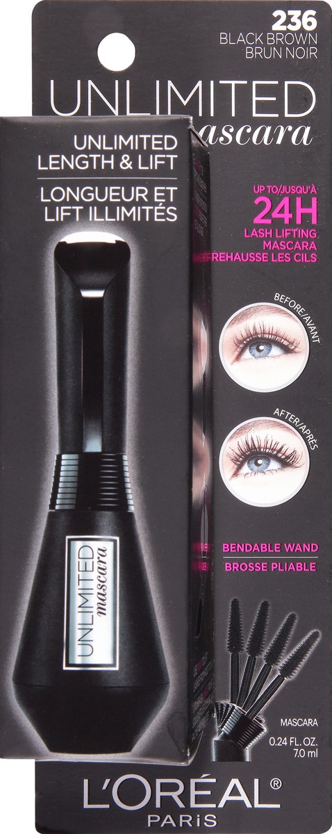 slide 7 of 10, L'Oréal Lash Lifting and Lengthening Washable Mascara, 0.24 fl oz