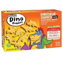 Dino Buddies Yummy Dinosaur-Shaped Chicken Breast Nuggets, 35 oz