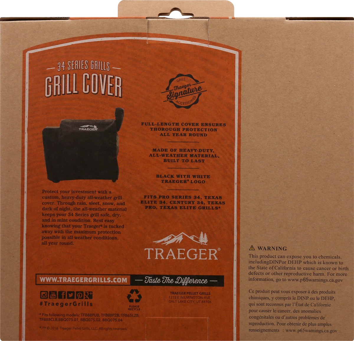 slide 2 of 9, Traeger Grill Cover 1 ea, 1 ct
