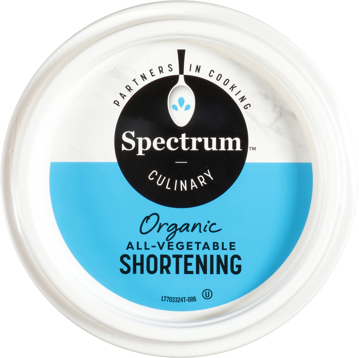 slide 7 of 7, Spectrum Culinary Organic All-Vegetable Shortening 24 oz. Tub, 24 oz